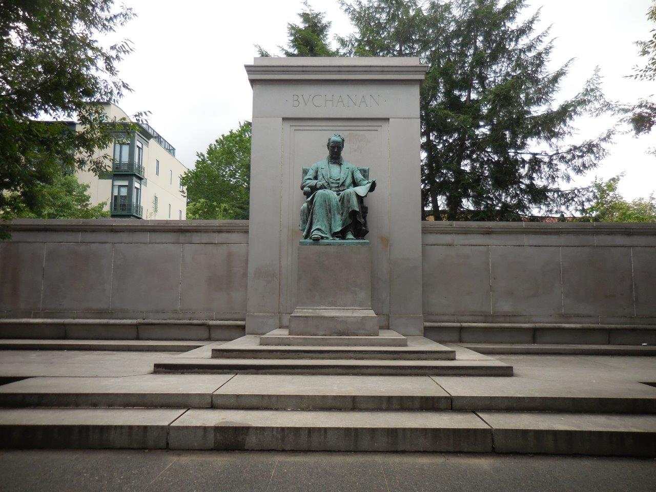 James Buchanan memorial in Washington, D.C.