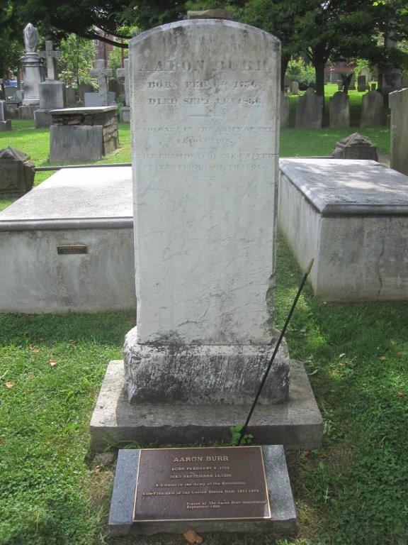 Aaron Burr Gravesite 