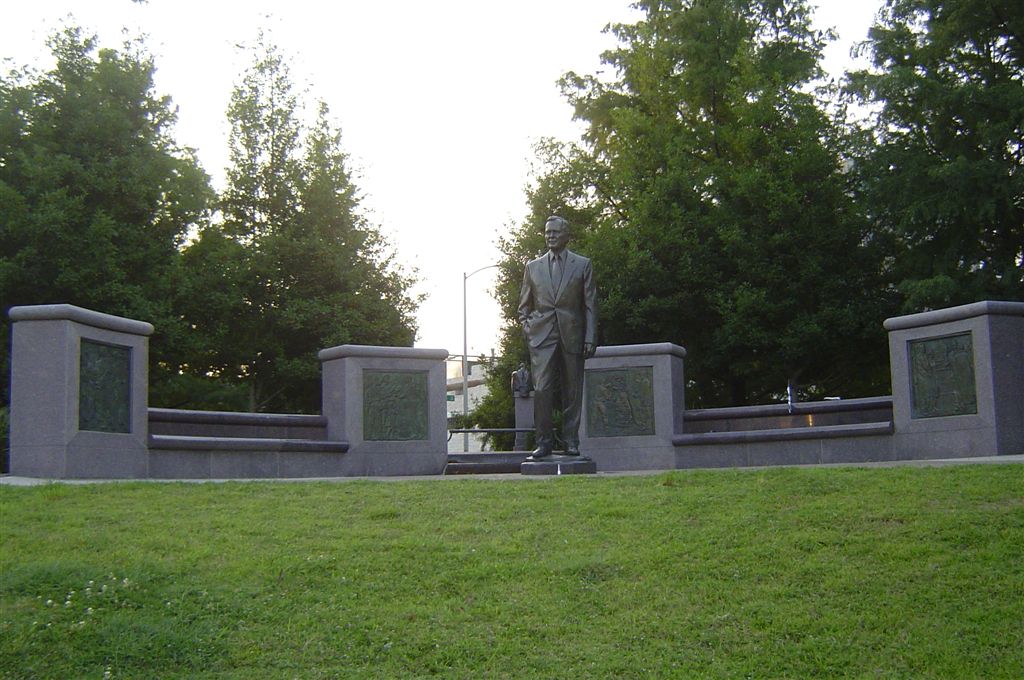 Bush monument