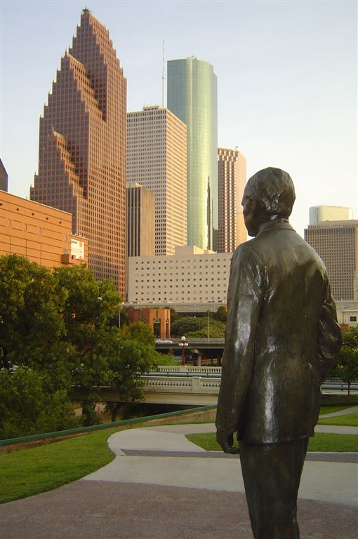 Bush monument