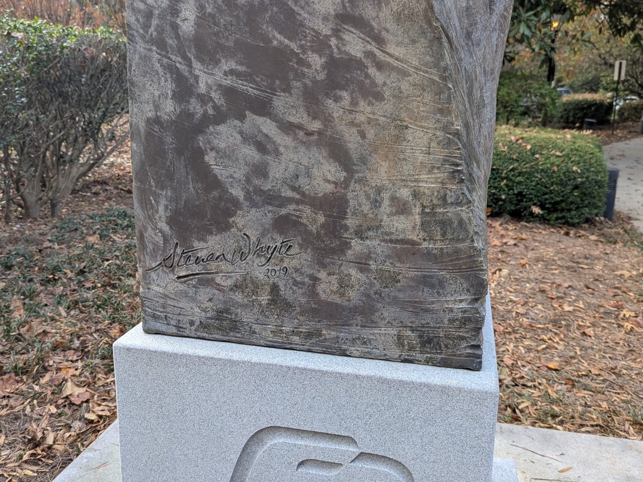 Jimmy Carter Bust at the Carter Center, Library and Museum in Atlanta