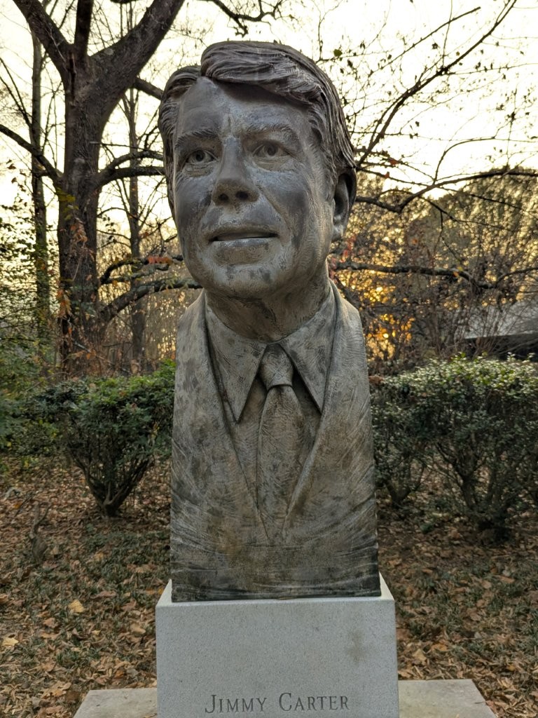 Jimmy Carter Bust at Carter Museum in Atlanta