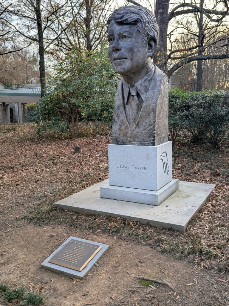 Jimmy Carter Statue in Atlanta