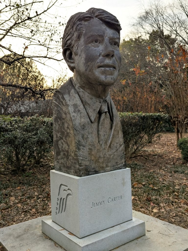 Jimmy Carter Bust at Carter Center