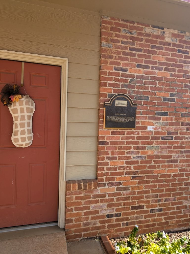 Carter peanut warehouse in Plains, Georgia