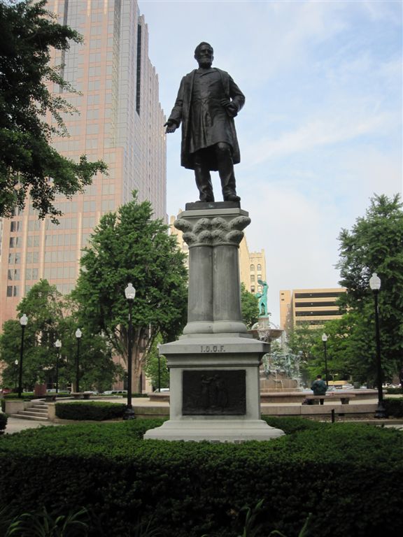 Schuyler Colfax statue