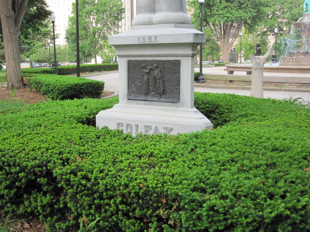 Schuyler Colfax statue