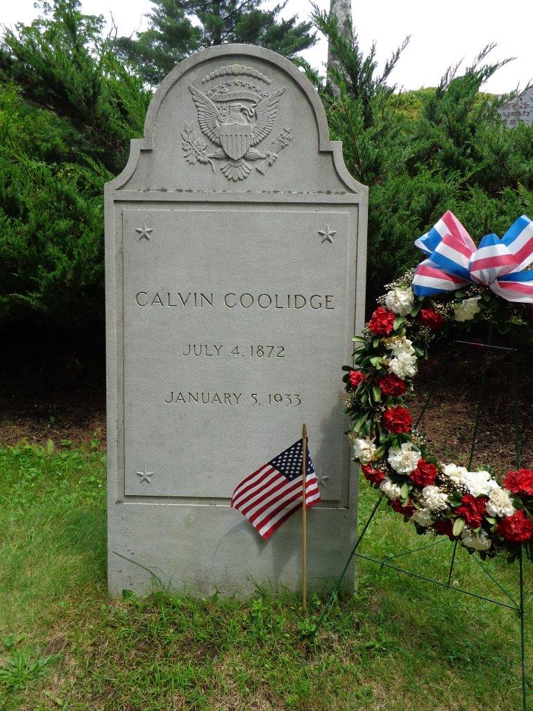 Calvin Coolidge Gravesite Plymouth Vermont