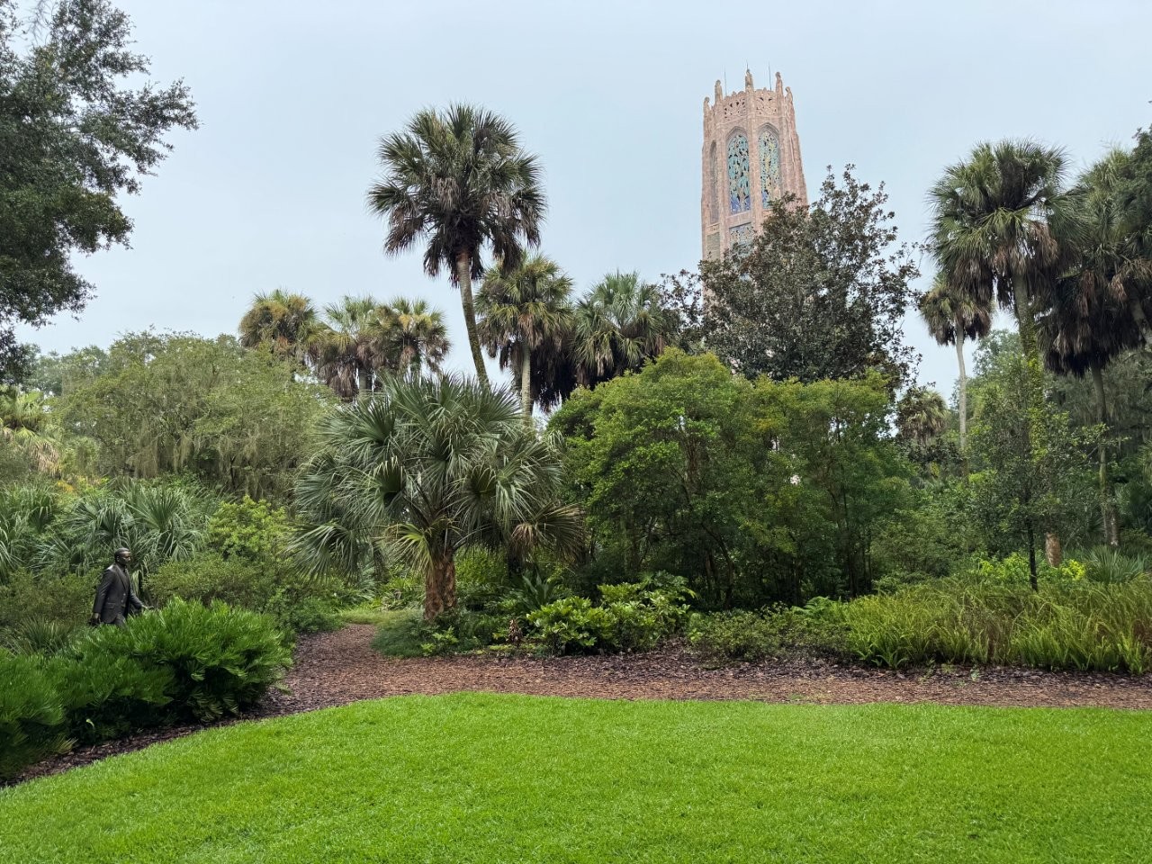 Calvin Coolidge statue in Lake Wales, Florida
