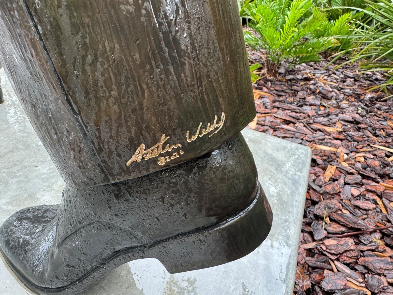 Calvin Coolidge memorial in Lake Wales, Florida