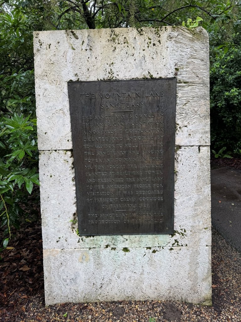 Calvin Coolidge memorial in Lake Wales, Florida
