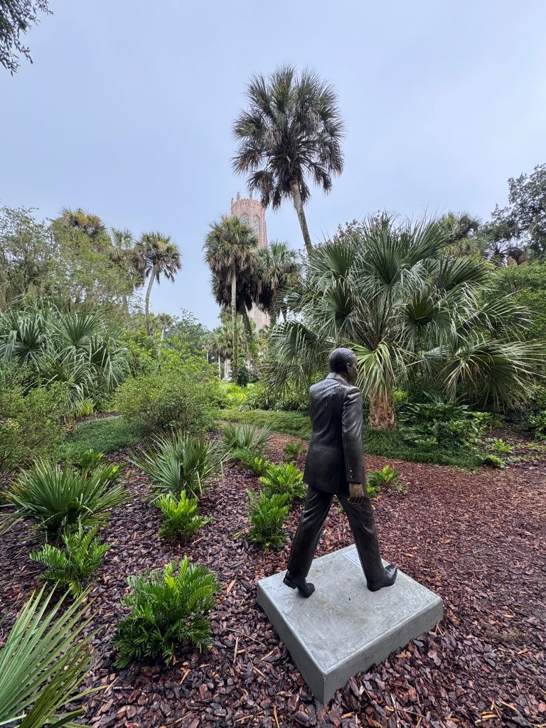 Calvin Coolidge monument in Lake Wales, Florida