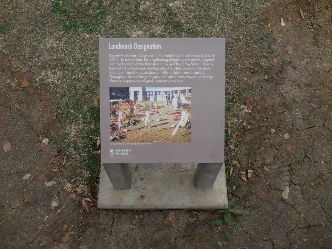 Dealey Plaza monument