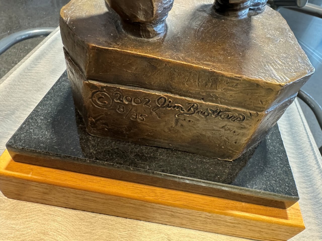 Dwight Eisenhower statue at Wichita Eisenhower National Airport (ICT)