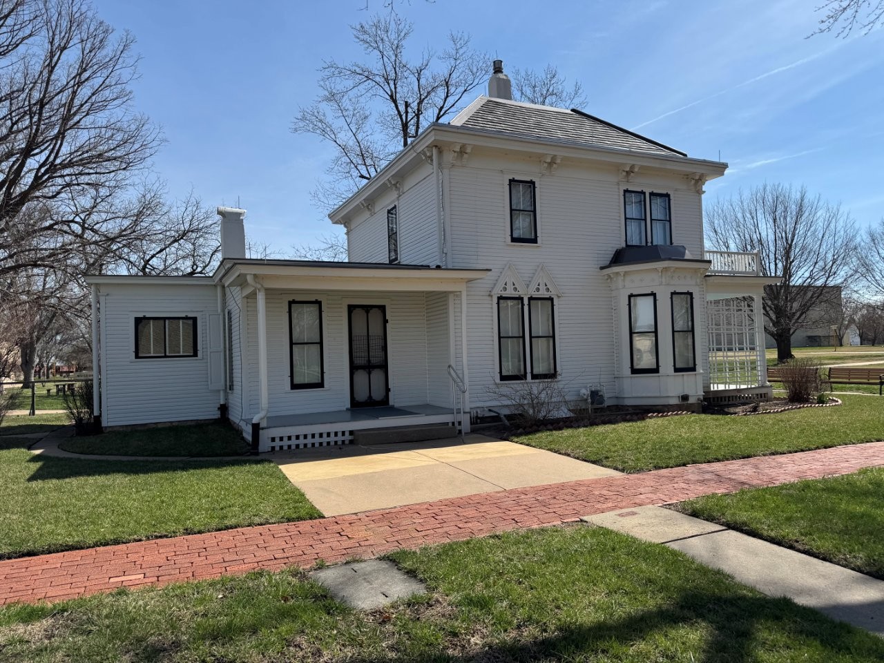 Dwight D. Eisenhower family home in Abilene, Kansas