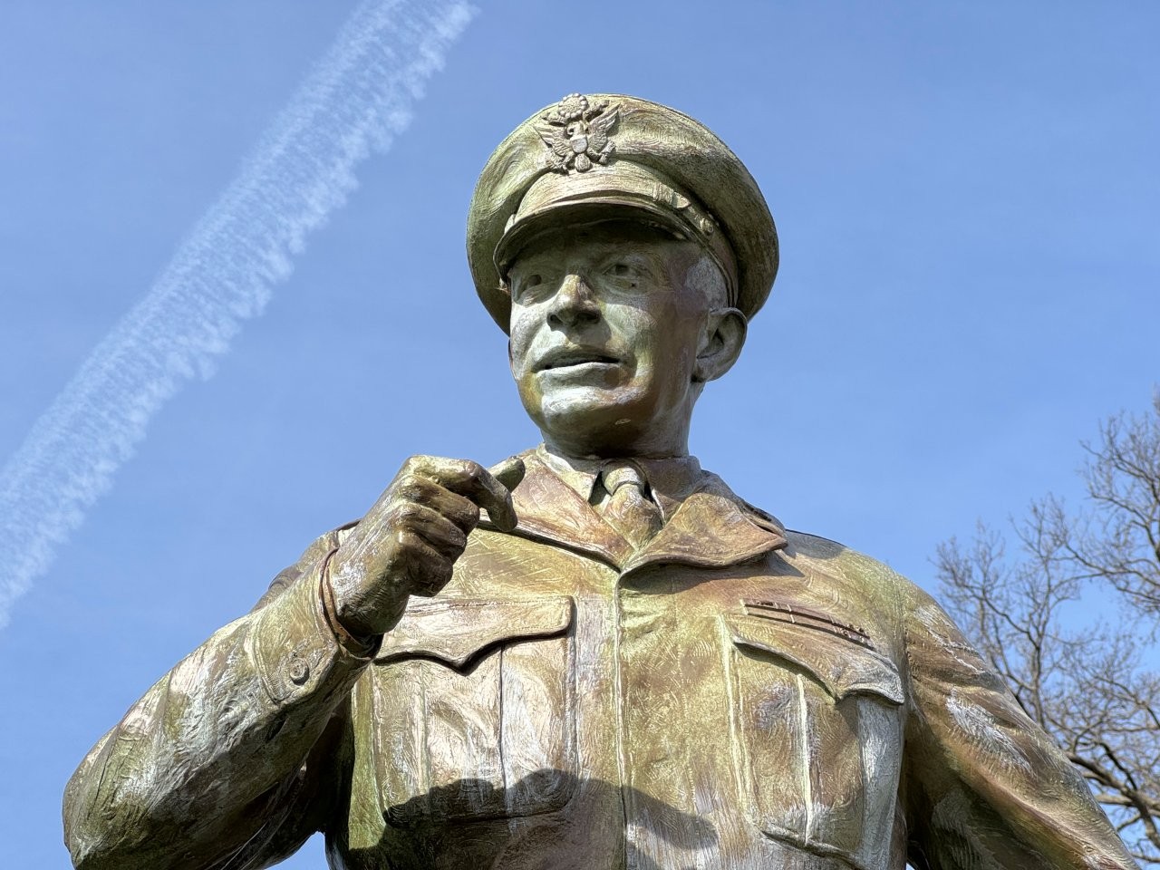 Dwight Eisenhower memorial at the Kansas State Capitol
