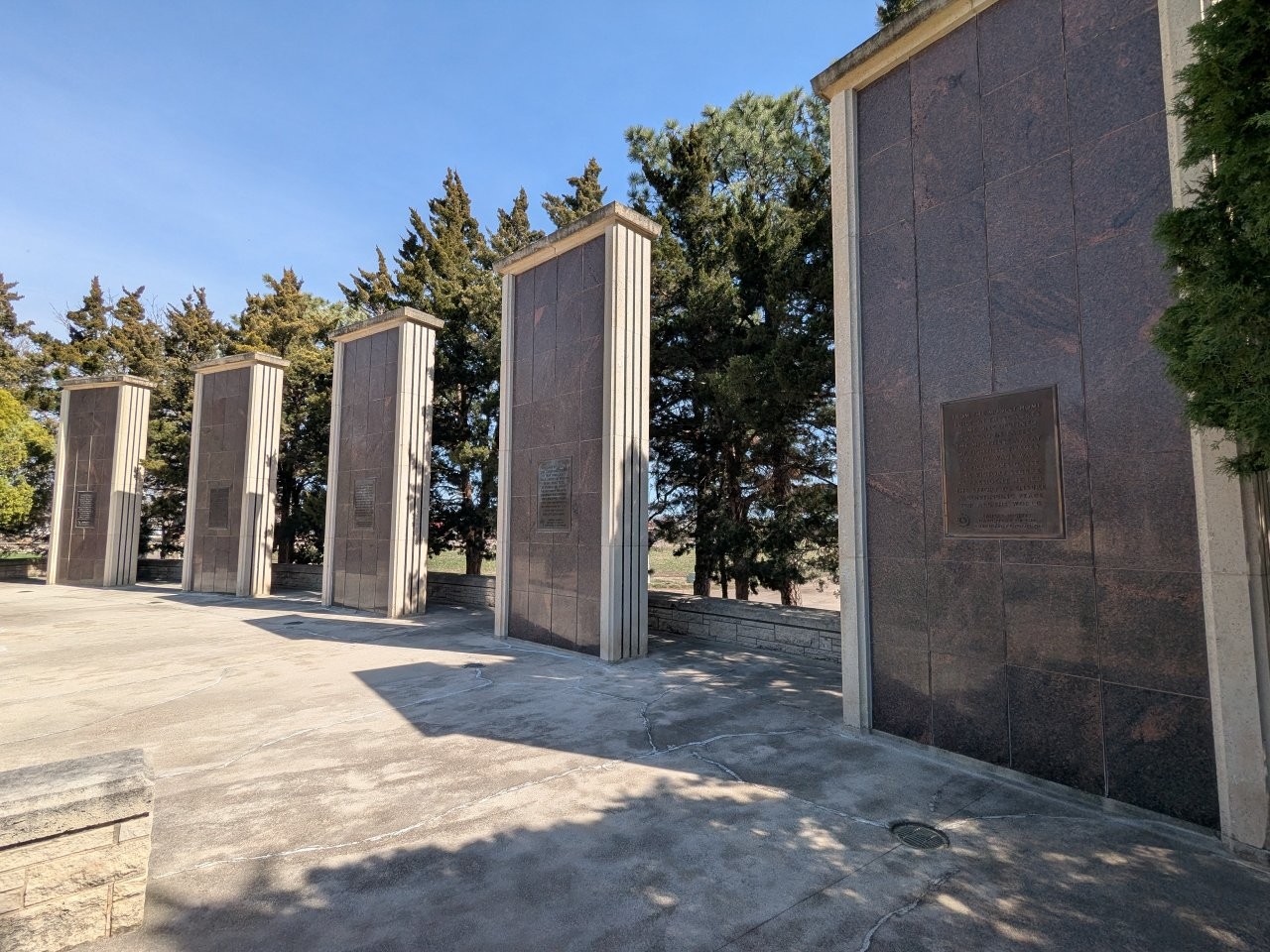Dwight D. Eisenhower memorial at Museum in Abilene, Kansas