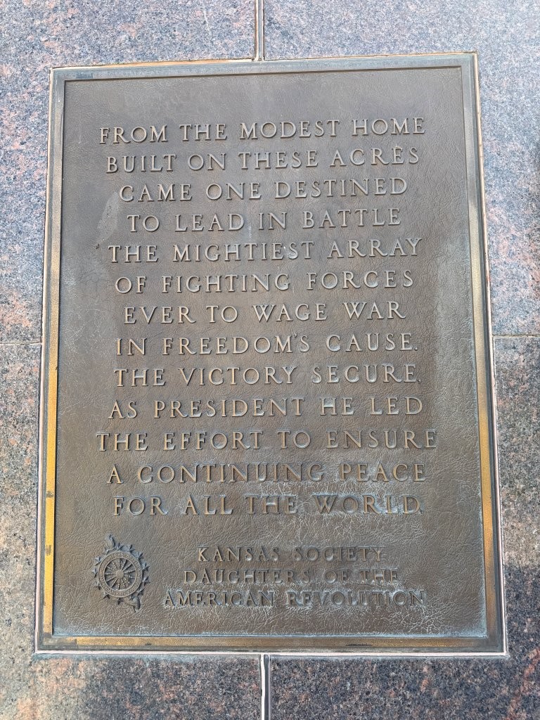 Dwight D. Eisenhower pylons in Abilene, Kansas