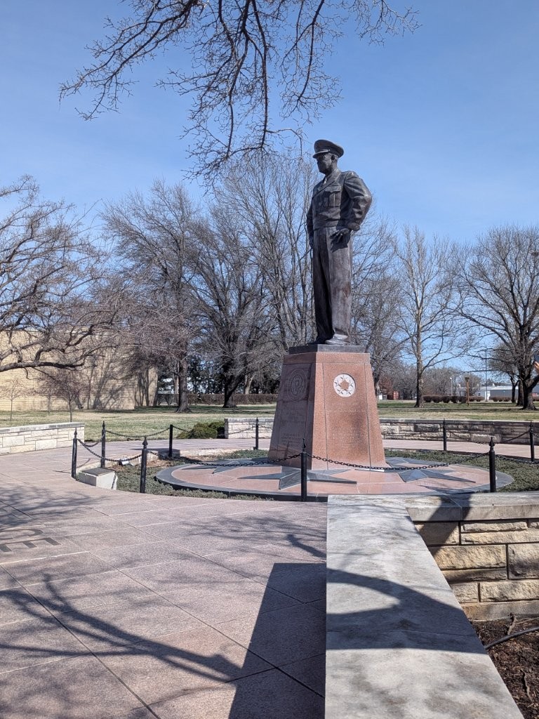 Dwight D. Eisenhower monument in Abilene, Kansas