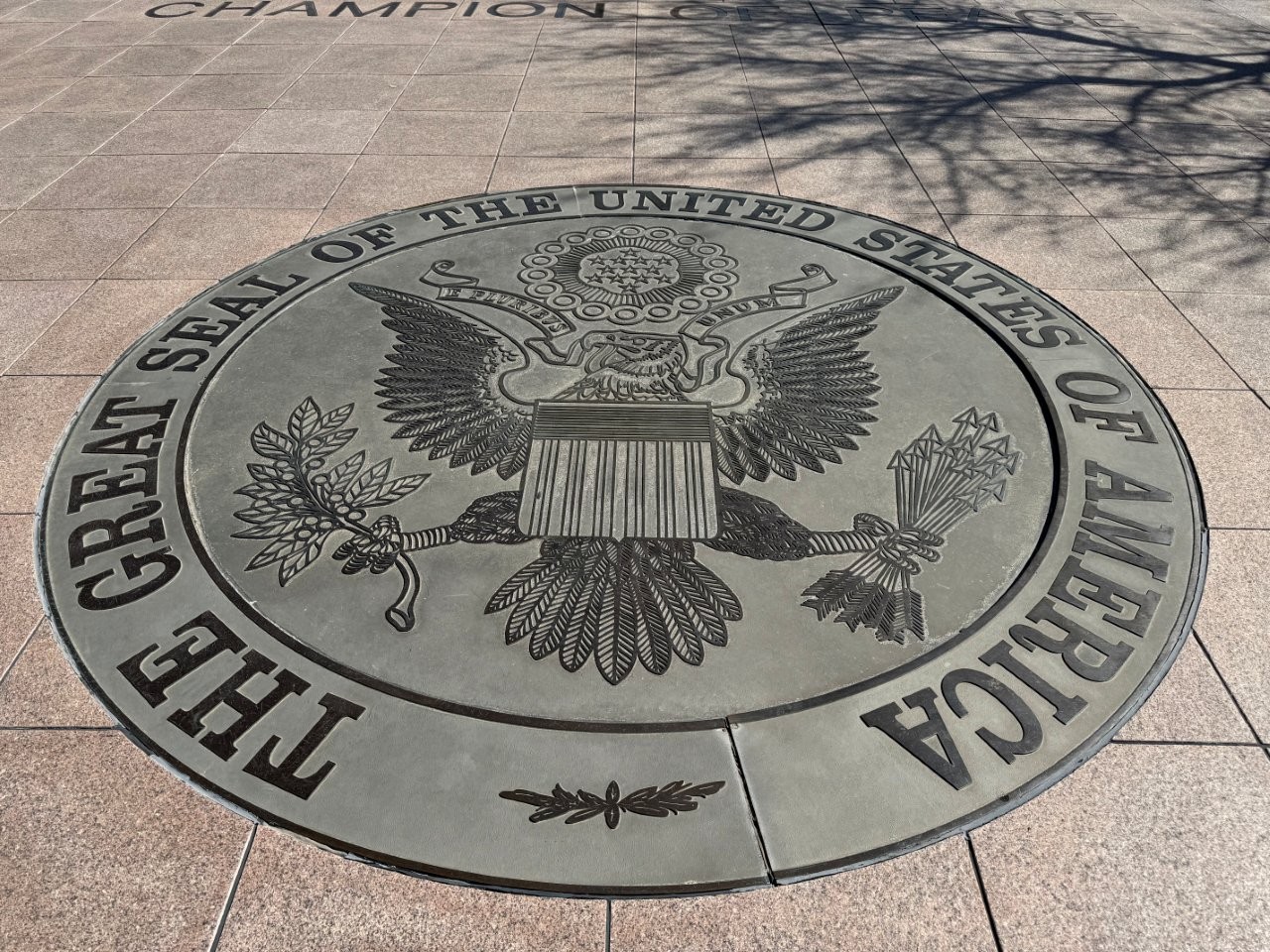 Dwight D. Eisenhower sculpture in Abilene, Kansas