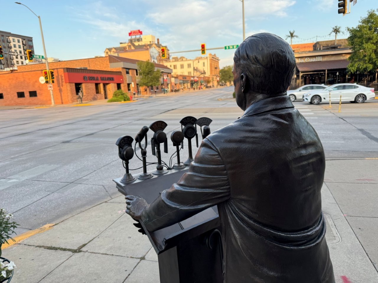 Franklin Roosevelt statue in Rapid City, South Dakota