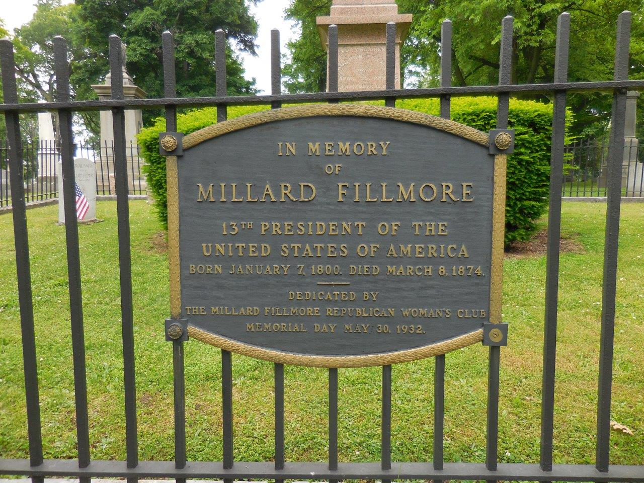 Millard Fillmore gravesite