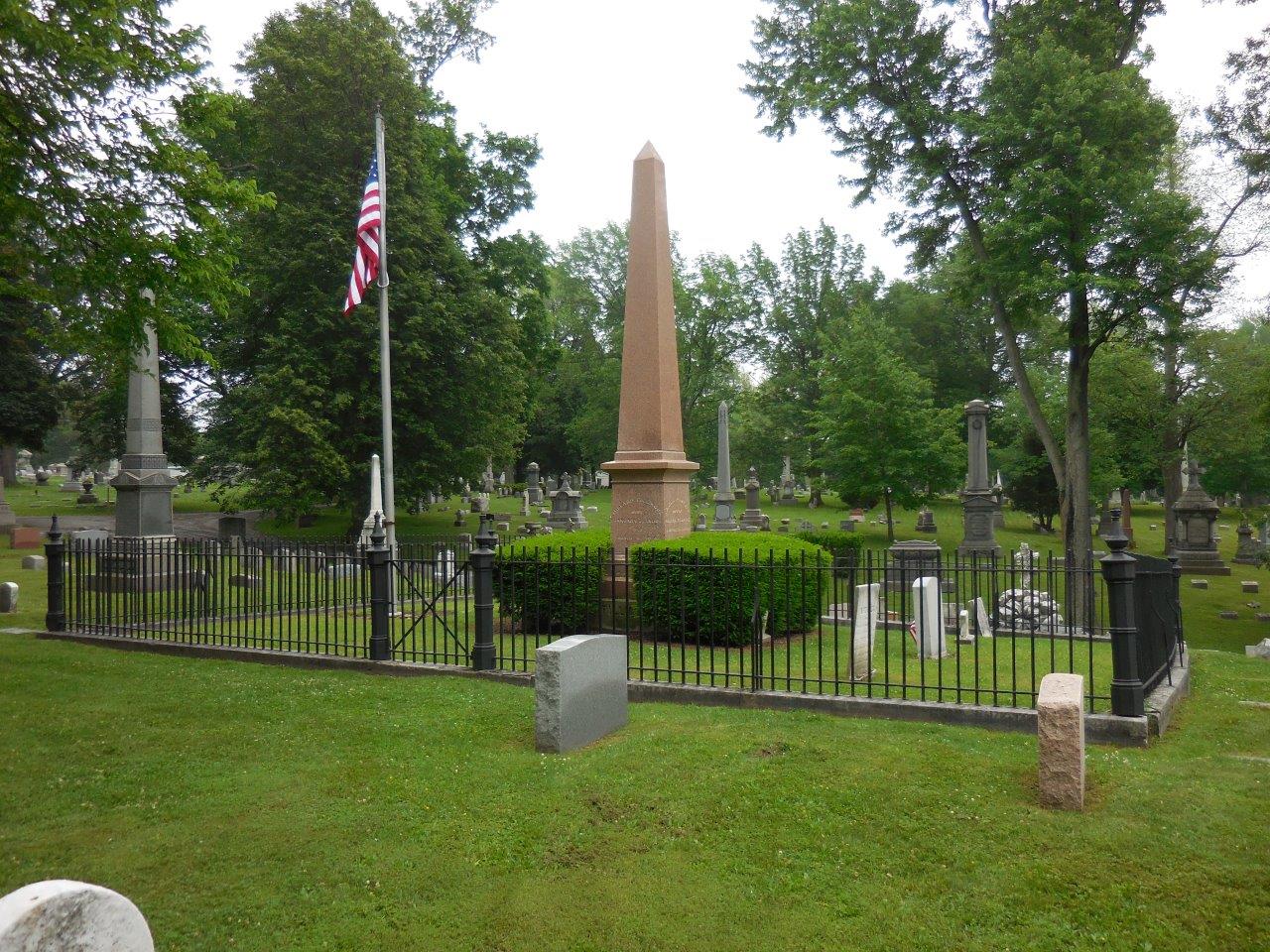 Millard Fillmore grave marker