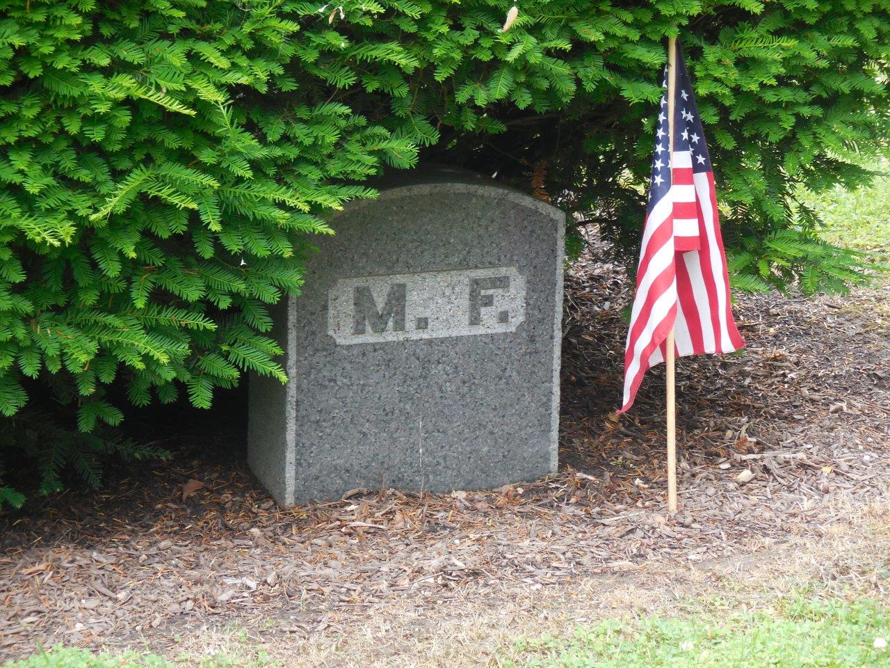 Millard Fillmore cemetery stone
