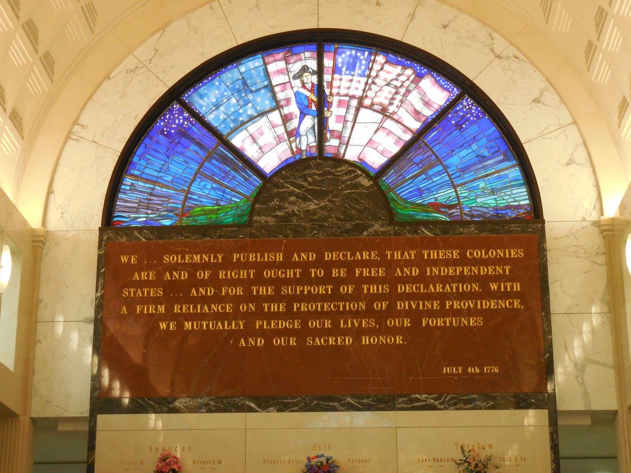 Greenwood mausoleum Presidential statues