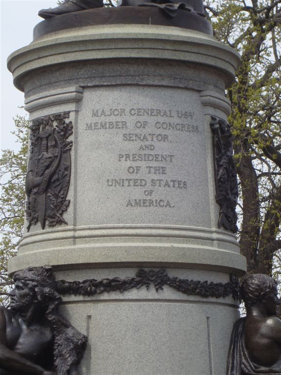 James Garfield statue at the US Capitol