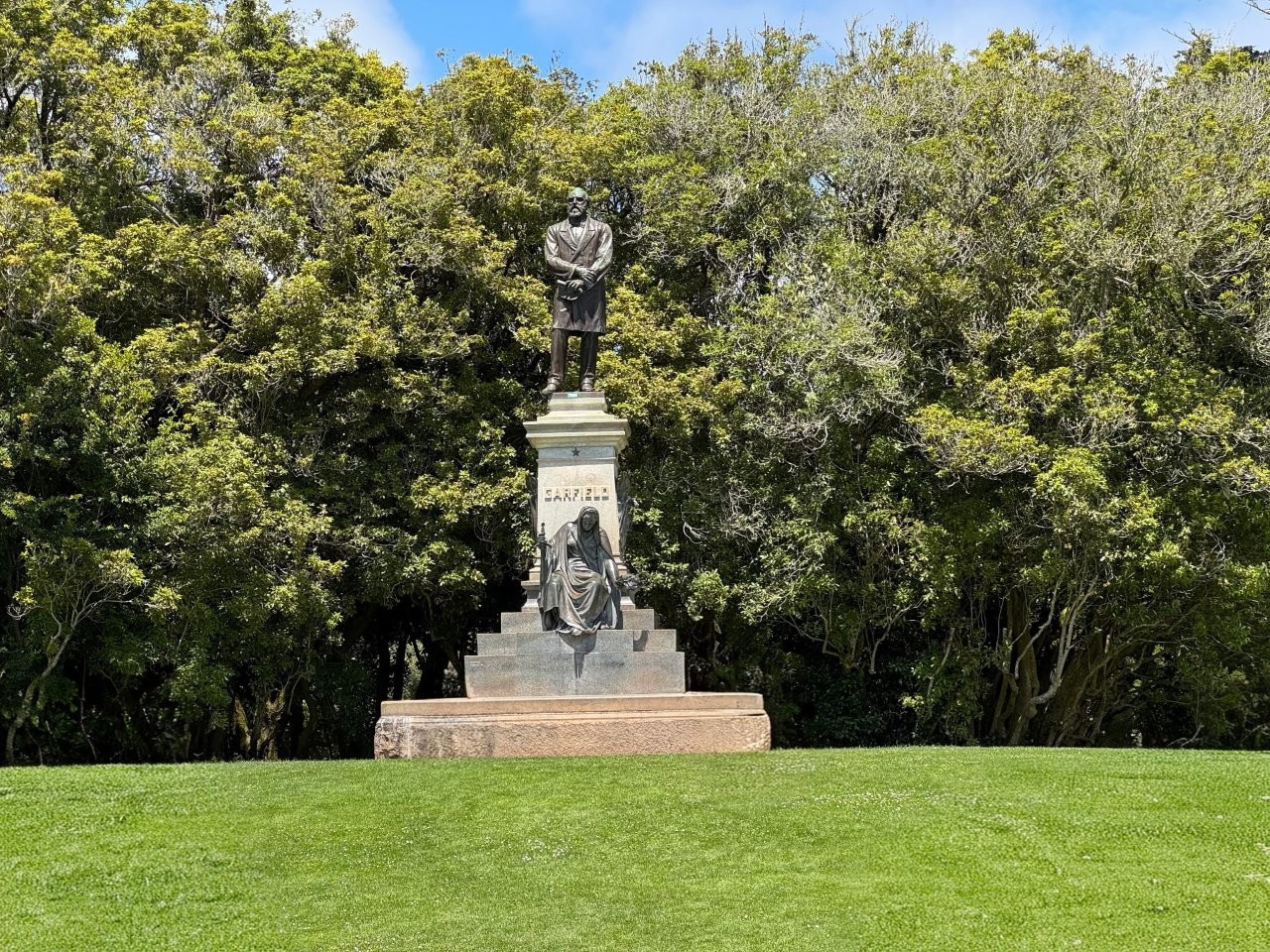 James Garfield statue in San Francisco, California