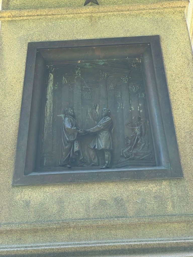 James Garfield monument in San Francisco, California