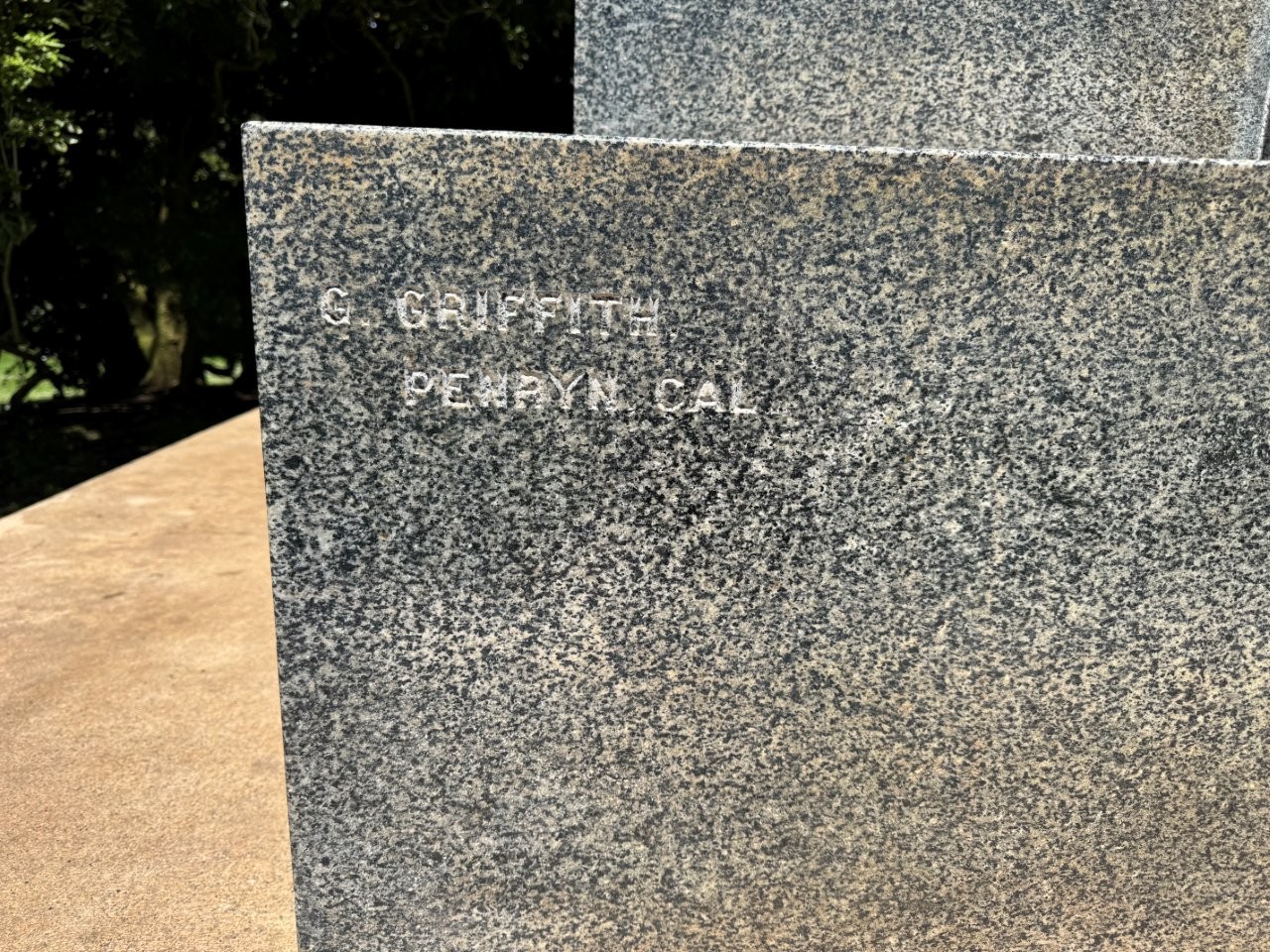 James Garfield statue in San Francisco