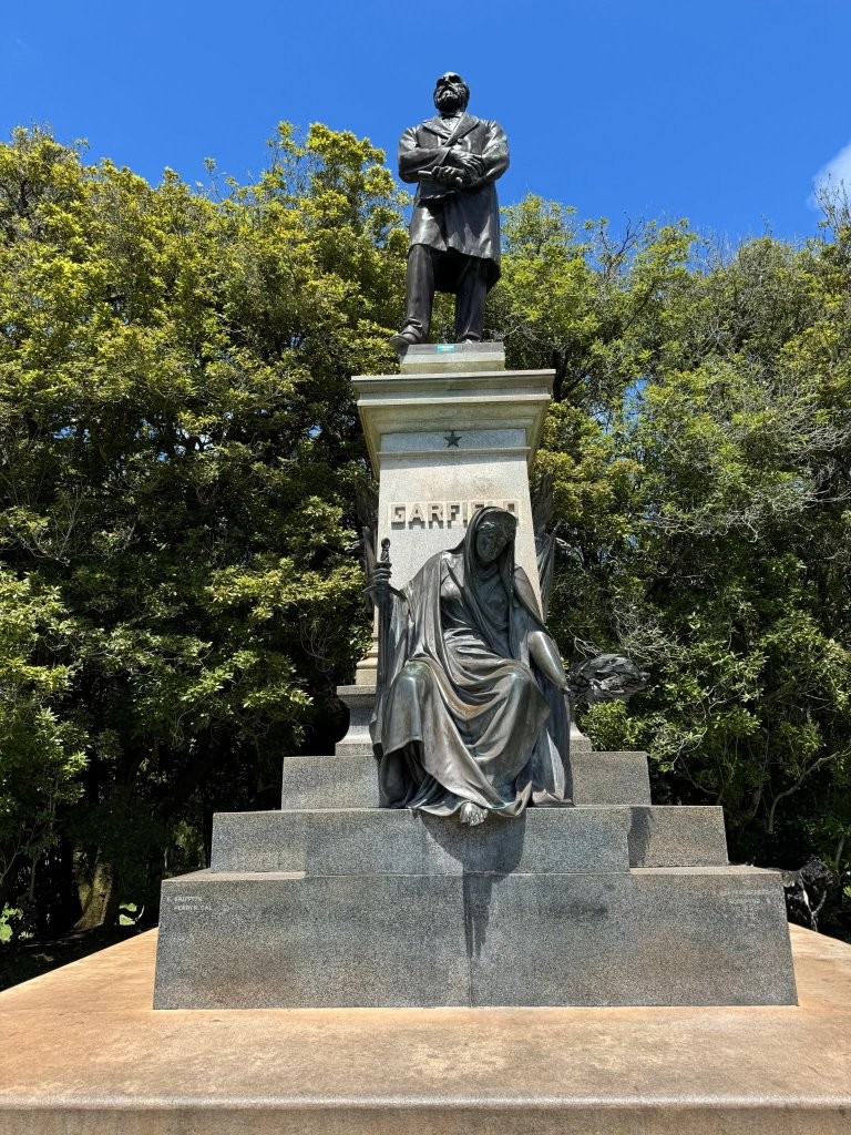 James Garfield monument in San Francisco, California