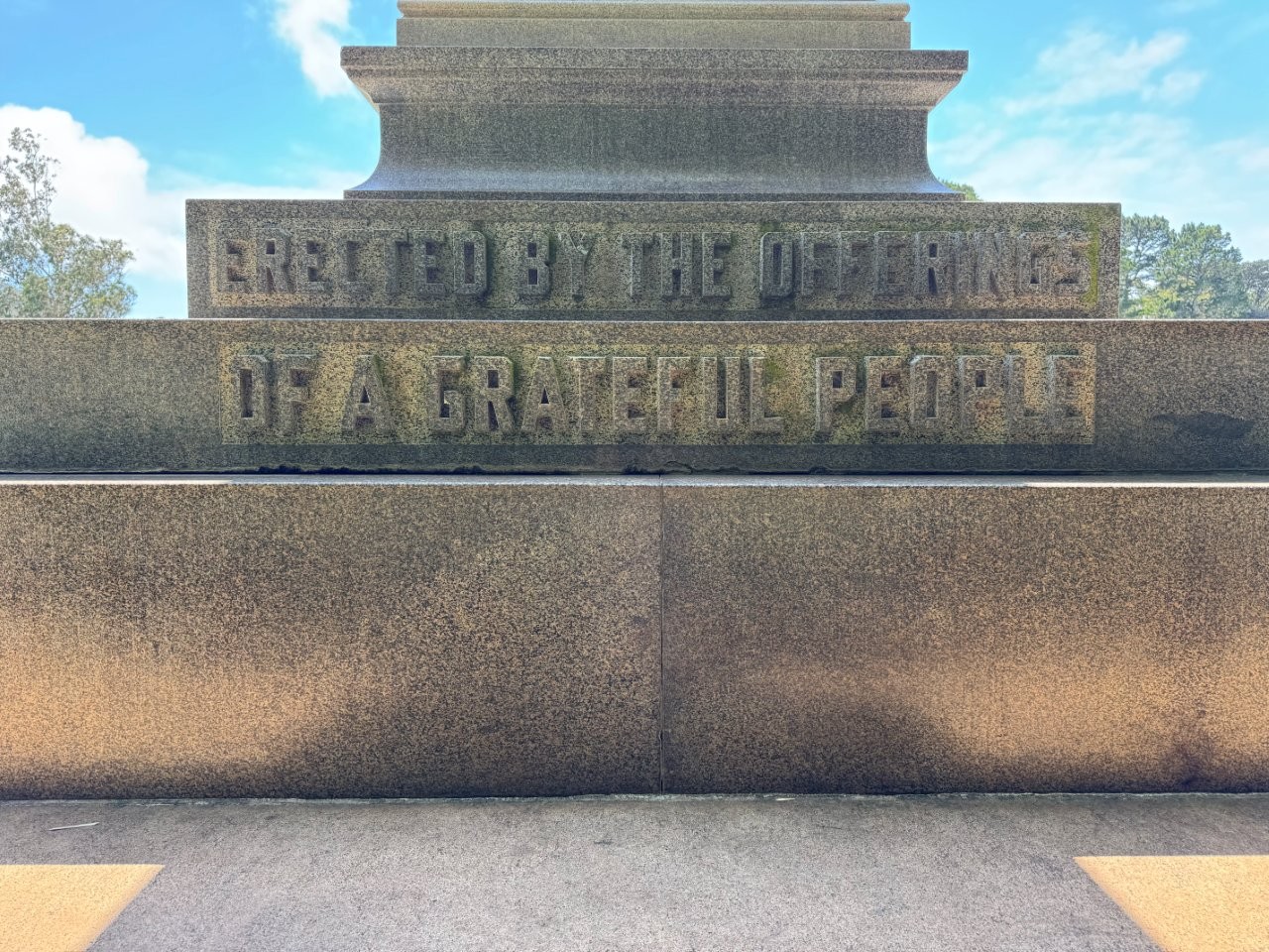 James Garfield statue in San Francisco, California