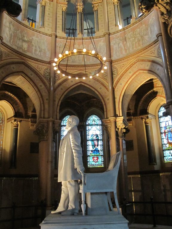 James Garfield memorial