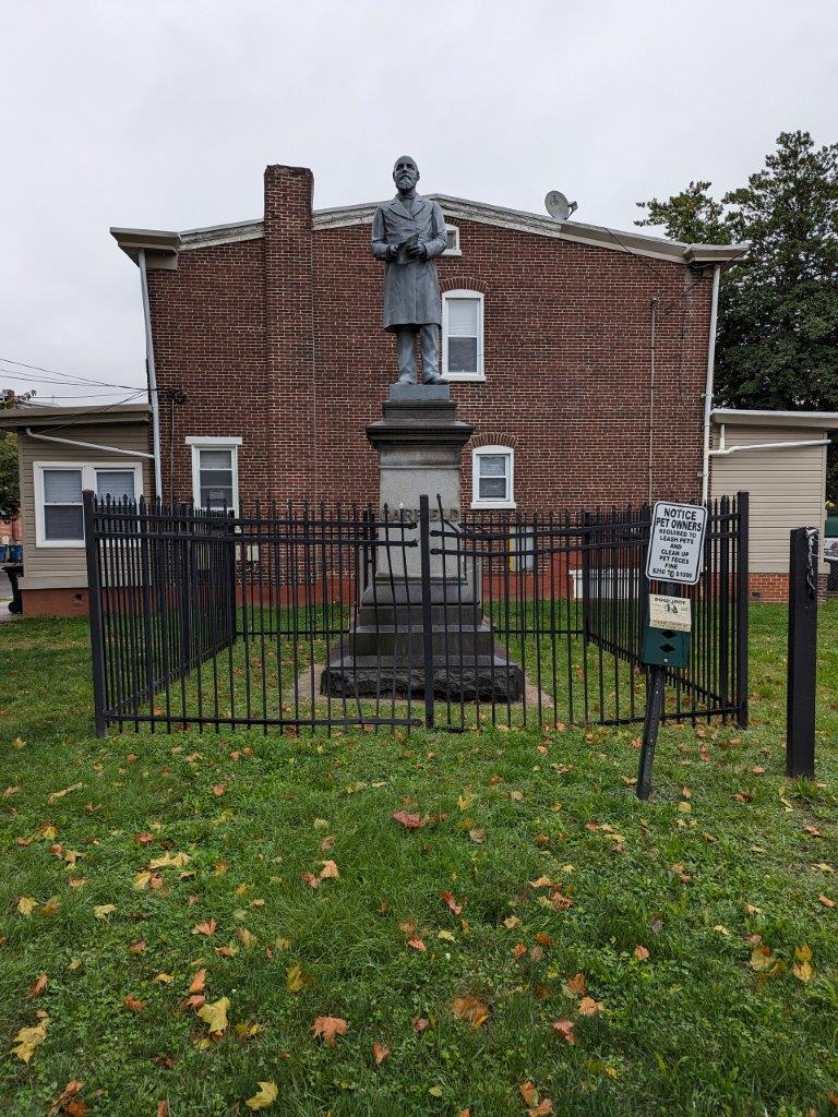 James A. Garfield statue in Wilmington, Delaware