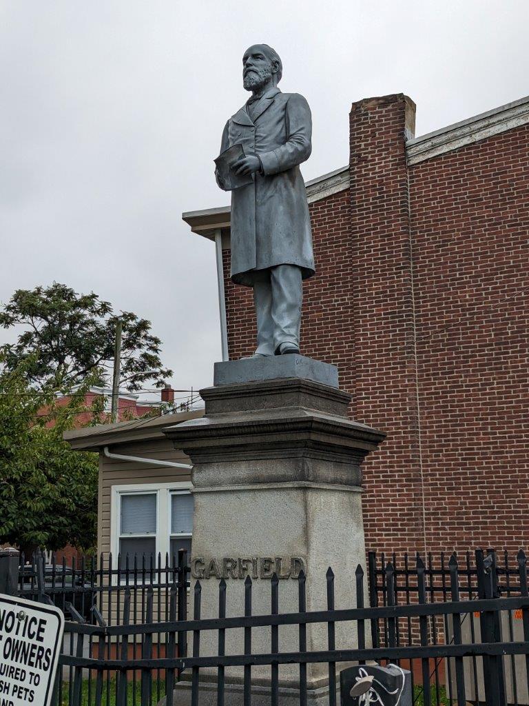 photo of James Garfield Statue in Wilmington, DE