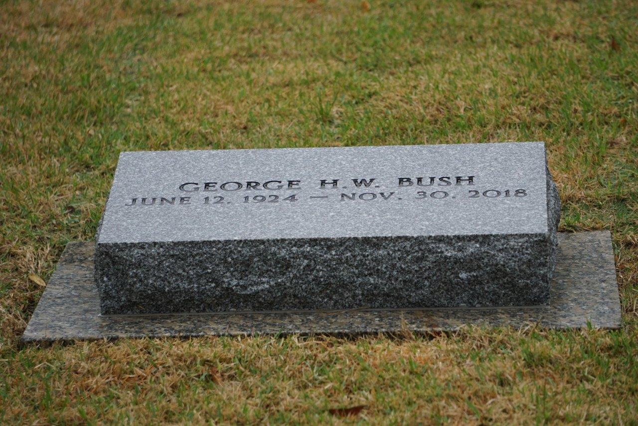 George Bush burial site