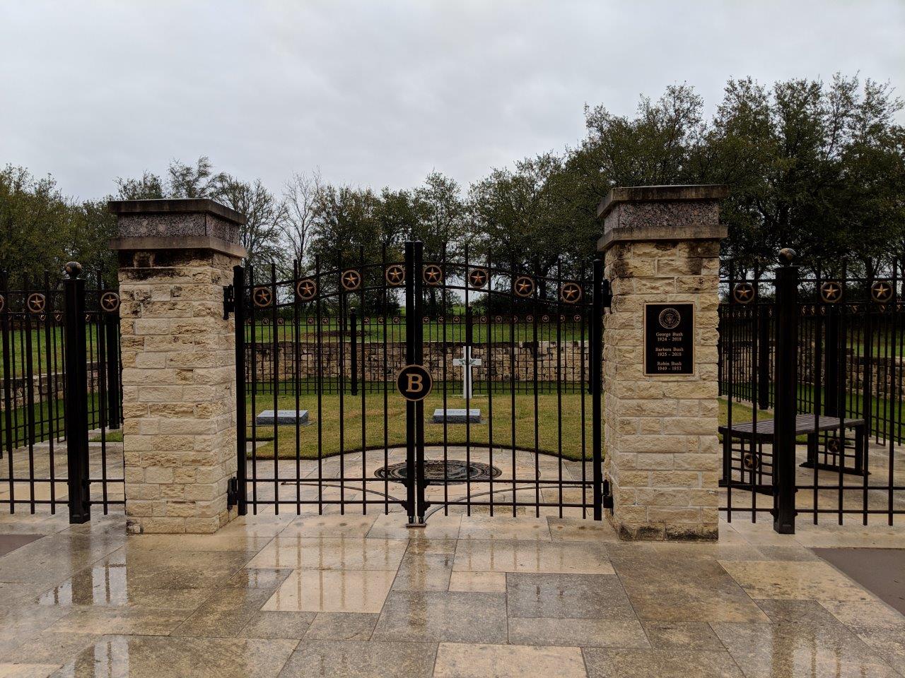 George Bush buried at College Station