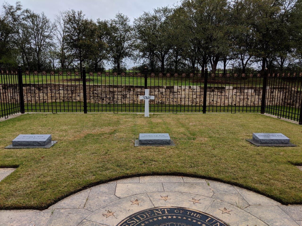 George Bush grave