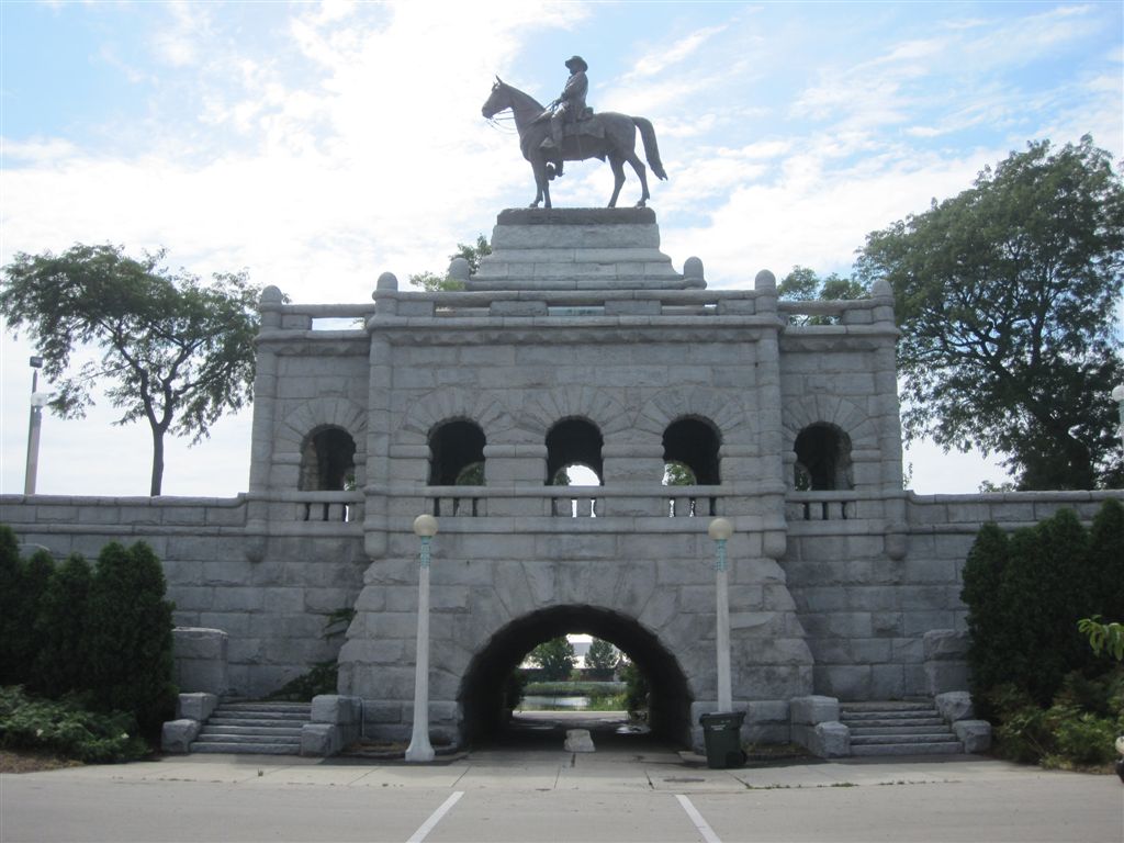 Ulysses Grant memorial in Chicago