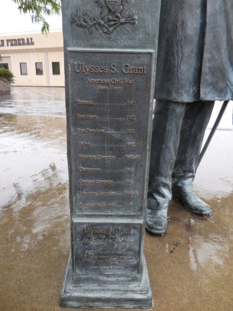 Ulysses S. Grant statue in Rapid City, South Dakota
