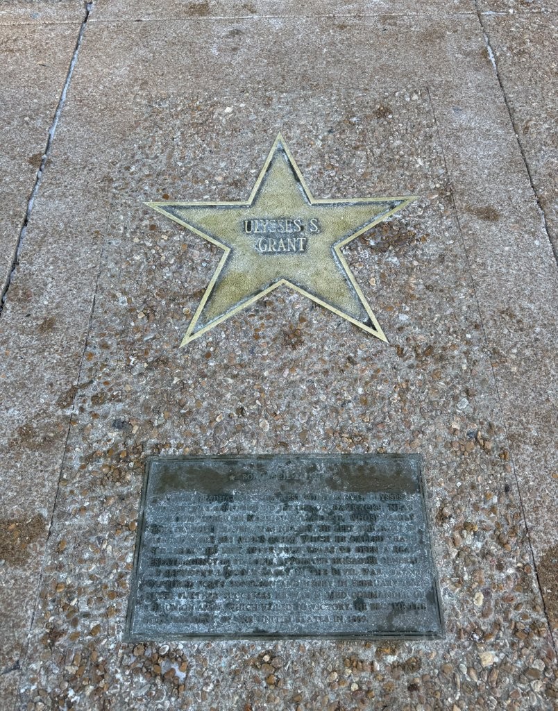 Ulysses S. Grant Star on the Walk of Fame in St. Louis, Missouri