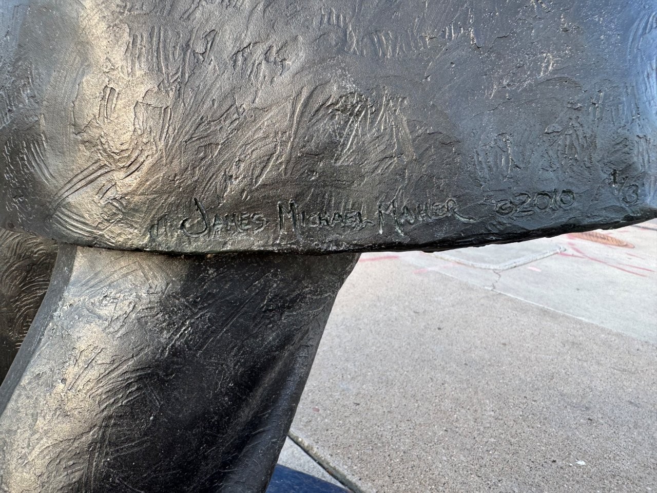 George W. Bush statue in Rapid City, South Dakota