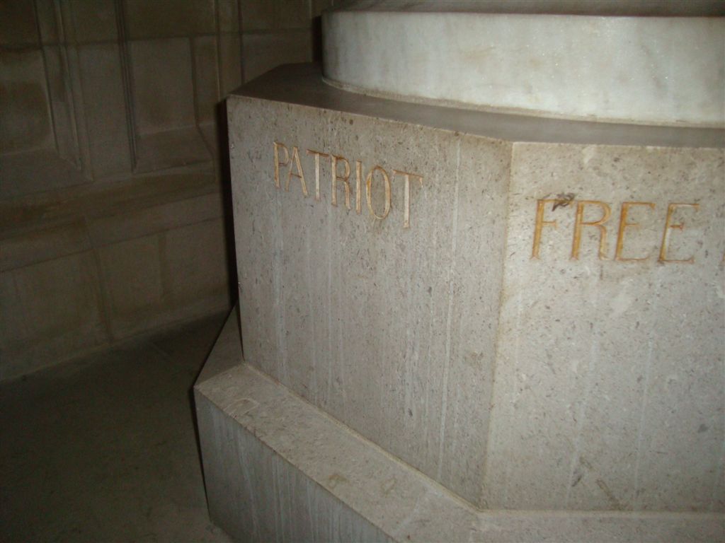 George Washington statue at National Cathedral in Washington