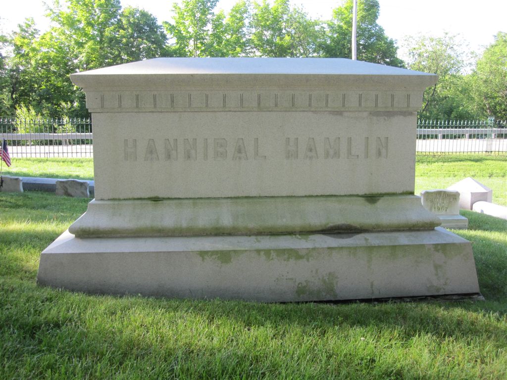 Hannibal Hamlin gravesite