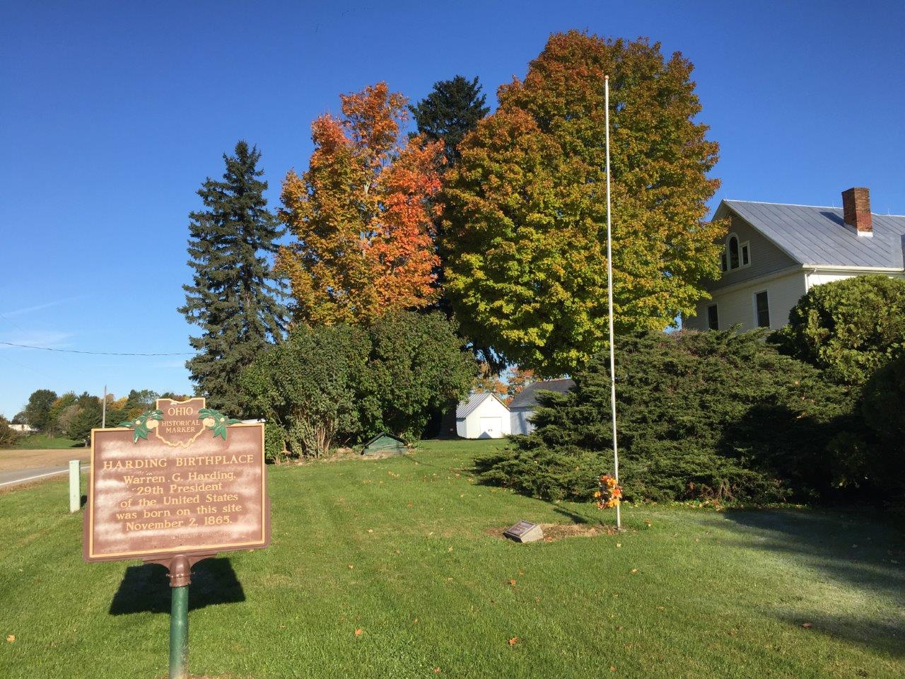 photo of Warren Harding birthplace