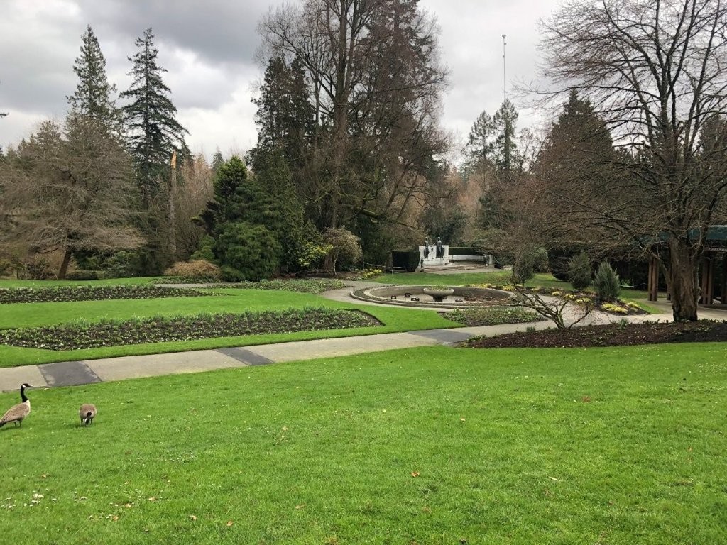 Warren Harding memorial in Stanley Park in Vancouver