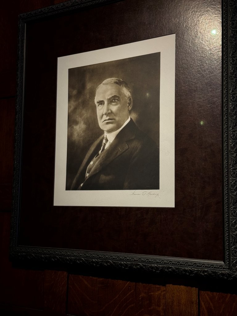 Warren Harding picture in San Francisco, California